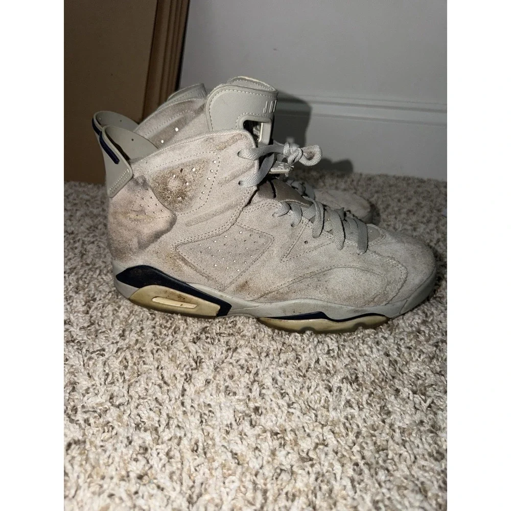 Air Jordan 6 Retro Georgetown Men's Size 9.5 Release 2022 CT8529 012